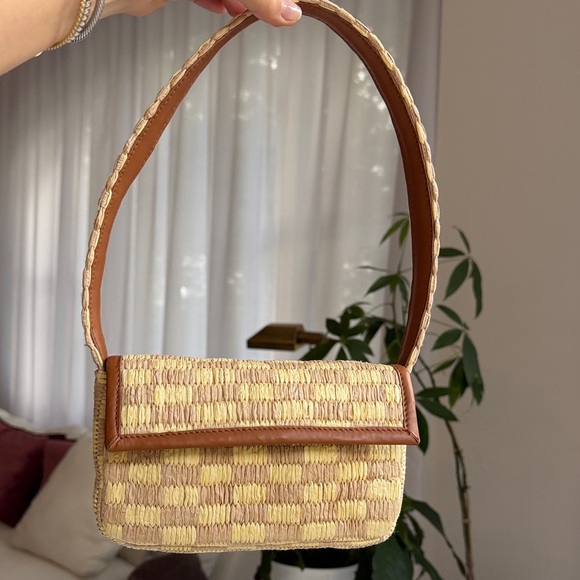 Anthropologie Handbags - Anthropologie Straw Mini Bag